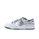 Nike Dunk libisemiskindla pehmendusega madalad rulaketsid Unisex Valge H&otilde;bedane Roheline DD1391-101(Team445-) 35.5