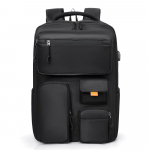 S&uuml;learvutikott Macbook Air Pro 13 16 jaoks, &uuml;mbris Xiaomi Lenovo 14 15,6-tollisele, p&otilde;rutuskindel &otilde;lakott, kaasaskantav k&auml;ekott, portfell, seljakott must