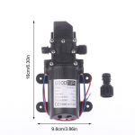 70W DC 12V Mikroelektriline Membraanrefluksvee pump Automaatne L&uuml;liti 6L/Min K&otilde;rgsurve Autopesu Pihusti Iseseisvalt Imav Pump