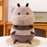 Kawaii armas mesilase pehmem&auml;nguasi pehme t&auml;idisloom armas mesilase pehmed m&auml;nguasjad padi armas kodu kaunistus s&uuml;nnip&auml;evakingitus t&uuml;drukutele poistele 25cm