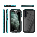 IP68 Veekindel &uuml;mbris Samsung Galaxy A37 A17 A55 A26 A56 5G jaoks 360&deg; Kaitsev Tihend K&otilde;va Funda Samsung A15 A25 A35 A354G P&otilde;rutuskindel SAMSUNG A56 5G sinine