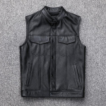 + Vest silmapaistev+ Nupuga mootorratta vabaaja nahkvest S black
