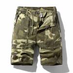 Meeste Suvised Retro Camo Trendikad V&auml;lisspordi Cargo L&uuml;hikesed P&uuml;ksid 28 khaki