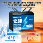 EL-i laos DATOUBOSS 12v 100ah Lifepo4 aku S&uuml;gava ts&uuml;kliga energiasalvestus Liitiumioonaku pakett AUTO RV PAADI jaoks 12 V 100 Ah