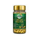 Zandu Shilajit/Shilajeet Gold Plus Kapslid I Tugevdab vastupidavust, j&otilde;udu ja energiat 28 p&auml;evaga | 60 kapslit I 100% puhas Himaalaja Shilajit koos 24K kullaga kuld