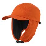 Connectyle Veekindel Meeste Naiste Talvem&uuml;ts Pehme Fliisvoodriga Kerge K&otilde;rvaklapid Visiiriga M&uuml;ts Soe &Otilde;ues Baseball Trapper M&uuml;ts 56-60cm punane