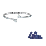 Swarovski roodiumiga kaetud k&auml;ev&otilde;rud naistele S-Original brand box valge