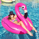 T&auml;ispuhutav flamingo - FLAMINGO - 1 ostetud = 1 tasuta - PVC - 110 x 93 cm - Lastele