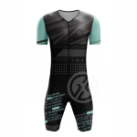 Suvine meeste triatloni v&otilde;istlus&uuml;likond Trisuit Jalgrattasport Skinsuit L&uuml;hikeste varrukatega Performance riided Kiiresti kuivav Speedsuit Gcbig Sport XXS