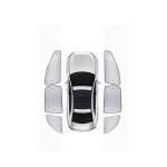 P&auml;evasirm autole Mercedes-Benz V-klass W447 EQV 2015~2025 Akendele P&auml;ikesesirm Tuuleklaasi Kardin Kate Panoraamkatuse Padi Osa AksessuaarDB1 Wheelbase 3200mm