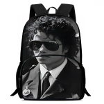 Michael Jackson Laste Seljakotid Poisid ja T&uuml;drukud &Otilde;pilase S&uuml;nnip&auml;evakingitus Laste Koolikotid Suure Mahutavusega Telkimine Vastupidav Seljakott 39 x 29 x 15.5cm