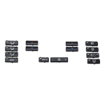 Kliimaseadme l&uuml;lituspaneeli nupukate 64116915812 BMW X5 E53 1999-2006 E39 1996-2002 jaoks black