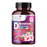 D-mannoos 1000 mg koos j&otilde;hvika ja hibiskusega, 120 kapslit 120 Capsules
