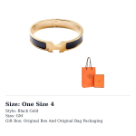 HERMES Clic Clac H K&auml;ev&otilde;ru Kuldne toon Pm H700001F-01 One Size 4 kuld