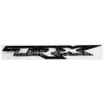 3D Tagaluugi TRX Embleemi Kleebis Dodge Ram TRX Pikapi Modifitseerimiseks Originaal Plastikstiilis Tagumine M&auml;rgi Kleebis black