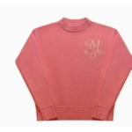 FlowStreet Meeste Uus Mood High Street Vabaaja Streetwear Y2K Retro Pikkade Varrukatega Kampsun Signatuurne M-i Logoga Kootud Top S pink