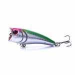 1tk Hengjia Topwater Popper Fishing Lure Lifelike Pike Forell Bass Bait for Fishing
