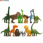 12tk/partii Hea dinosauruse PVC-figuur Arlo Spot Henry Butchi minimudelm&auml;nguasi lahedad brinquedos lastele