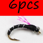 Nymph Trout Flies K&auml;rbsep&uuml;&uuml;k Hook Fly Fishing Bait Tasuta kasti saatmine