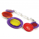 NOA [I9943] &ndash; disainerk&auml;ev&otilde;ru 'Bora Bora' lilla punane mitmev&auml;rviline