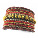 Les Tr&eacute;sors De Lily [N1129] &ndash; disainerk&auml;ev&otilde;ru  Alta&iuml;  punane pruun punane