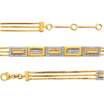 Altesse [P0642] &ndash; kullatud k&auml;ev&otilde;ru 'Scarlett' valgest kullast kuld