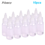 Aibecy 10 tk 1,2 untsi (35 cc) aerograafiga v&auml;rvipudelid ja skaalajoonega s&auml;ilituspudelid 10pcs Airbrush Bottles
