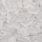 100tk/kott 5,5*5,5cm S&uuml;damekujulised kroonlehed Pulma s&otilde;brap&auml;eva viskelaua kaunistus 32x25mm