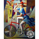 3D DIY teemanttikandid ristpistes  Abstract Sexy Lady  Teemantmaaling Kodukaunistus 20X30CM