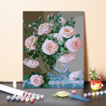 Digitaalne &otilde;limaal DIY maalimine numbrite j&auml;rgi Kunst l&otilde;uend Kodukaunistus numbrid &Otilde;limaal 40x50cm no frame