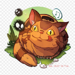 Kassibussistuudio Ghibli Ghibli muuseum Catbusi triikimisplaastrid r&otilde;ivaste jaoks Aplikatsioonid Kleebised riietel Kuumustundlik kohandatud plaaster