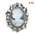 S Cameo Vintage prossid naistele Kuninganna Cameo Beauty