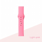 Silikoonrihm Apple Watchi k&auml;ev&otilde;ru jaoks 44 mm 40 mm 38 mm 42 mm kellarihm Apple Watchi rihma jaoks Correa Iwatchi seeria jaoks 7 6 Se 5 4 3 38 40mm ML