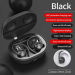 VAORLO Bluetooth5.0 peakomplekt Juhtmeta k&otilde;rvaklapid Aktiivne m&uuml;rasummutus K&otilde;rvaklapid Veekindlad k&otilde;rvaklapid LED-ekraan Mikrofoniga must