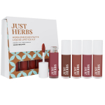 Just Herbs Ayurvedic Liquid Lipstick Kit Set of 5 with Long Lasting, Hydrating & Lightweight Lip Colour Nudes & Browns