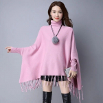 Tugev sviiter, k&otilde;rge kaelusega kampsun, keskmise pikkusega s&auml;rk, s&uuml;gisene talvemantel, pikkade varrukatega, naiste pusa One Size must