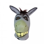Shrek eesli lateksmask Halloweeni peol t&auml;iskasvanutele m&otilde;eldud uudsed Cosplay-tarvikud hall