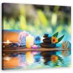 L&otilde;uenditr&uuml;kk Spa Stones Water 30x30 mitmev&auml;rviline