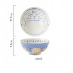 1 tk 5-tolline jaapani stiilis koomiksikassi keraamiline kauss Kodu armsad laste s&ouml;&ouml;gin&otilde;ud K&ouml;&ouml;gi v&auml;ikesed lauan&otilde;ud