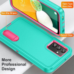 Samsung A54 5g kukkumiskaitsega tolmuvastane kaitse&uuml;mbris Samsung Galaxy A54 A 54 jaoks mugava aluse hoidiku kate for Galaxy A54 5G tumesinine v&auml;rv