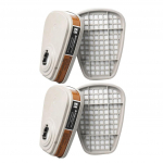 (Suurep&auml;rane kodu)Kassetifiltri komplekt 6001cn mudelile 6800 6200 7502 gaasi n&auml;okaitse, 4tk One size