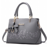 Naiste kott Vintage k&auml;ekott Vabaaja moekangas Naiste k&auml;ekotid &Otilde;lapealse k&auml;epidemega rahakott hall v&auml;rv