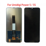 LCD-ekraan Umidigi Power 5 5S LCD-ekraaniga puuteekraaniga digiteerija kogu komplekti vahetus must