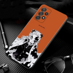 Samsung Galaxy A51 A71 A41 A31 A11 A01 A72 A52 A42 A32 A22 A21s A02s A12 A02 silikoon&uuml;mbris Shell Cartoon Anime deemoni tera jaoks Samsung A01