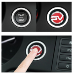 1 tk Start nupu auto dekoratiivne kleebis sobib LA//ND RO//VER RAN//GE ROV//ER DISCOV//ERY VELAR EVOQUE SVO SVR must