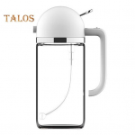 500 ml &auml;&auml;dika jaotur Ummistumisvastane 2-&uuml;hes klaasist praktiline laia suuga &otilde;lidosaator grillimiseks sinine