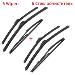 3 TK klaasipuhasti harjad Fiat Panda 169 2003-2012 22 16 13 Fit esiklaasile tuuleklaasile aknaharjad l&otilde;ikuritarvikud 2007 2008 2009 2010 2011