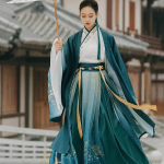 Hanfu iidsed hiina kost&uuml;&uuml;mid naiste ja meeste riided Traditsiooniline Hanfu Tangi d&uuml;nastia rahvalik haldjakleit L mitmev&auml;rviline