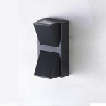 Moodne p&otilde;hjamaise stiilis seinavalgusti minimalistliku disainiga v&auml;lisseinavalgusti aiarestorani hotelli magamistuppa Warm White (2700-3500K) must