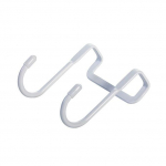 K&ouml;&ouml;k Vannituba Kapp Ukse tagumise t&uuml;&uuml;p Mittej&auml;lgiva Ukse taga Konks Mantli konks S-t&uuml;&uuml;p Avadeta konks Pack of 1 valge